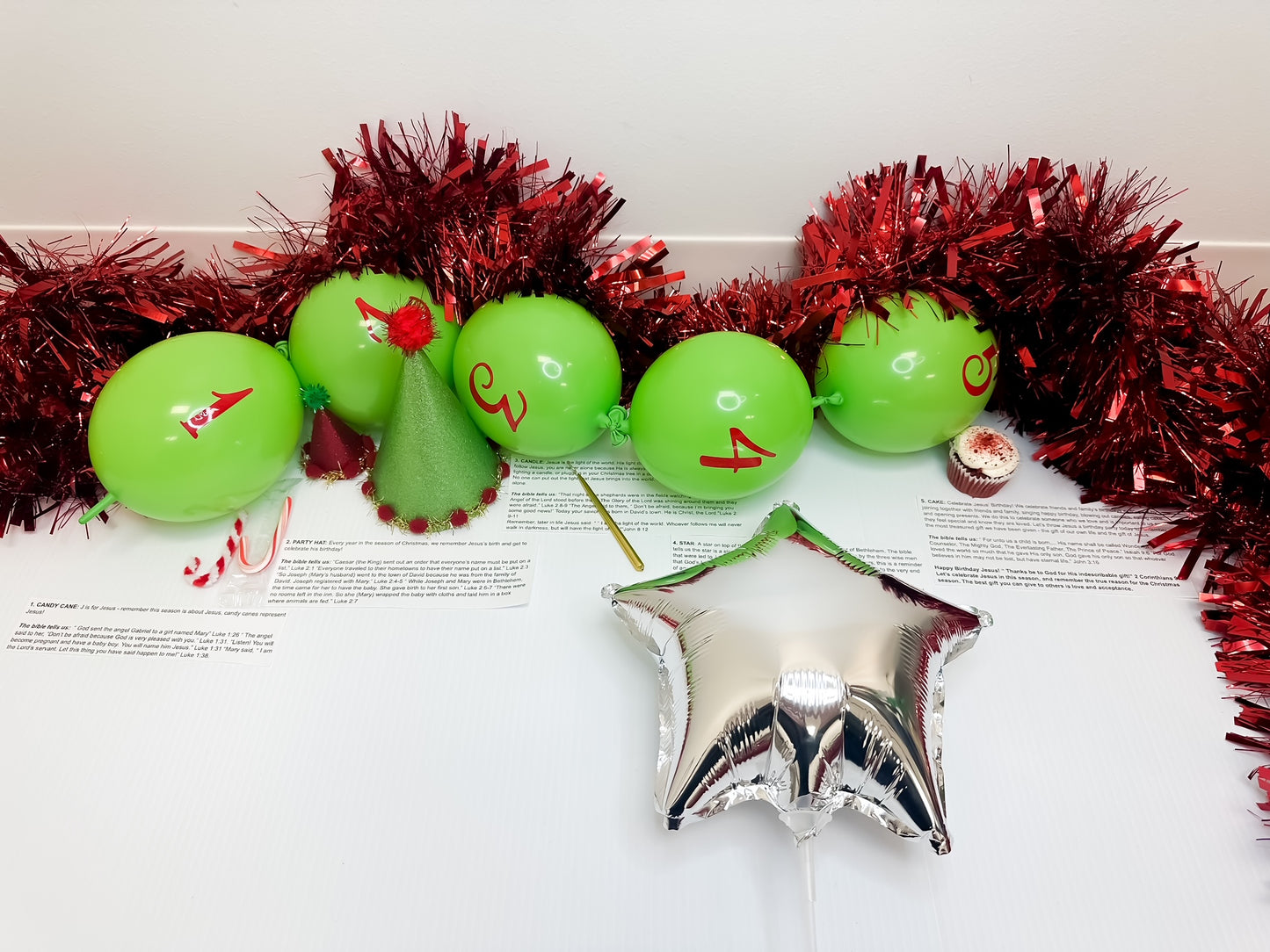 Option 1: Elf on the Shelf- Magical Balloon Return 2023: The Christmas Story, Celebrating Jesus